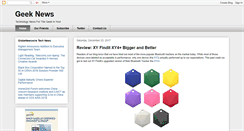 Desktop Screenshot of geek-news.net
