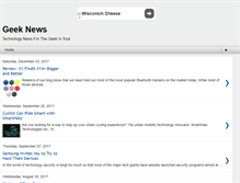 Tablet Screenshot of geek-news.net